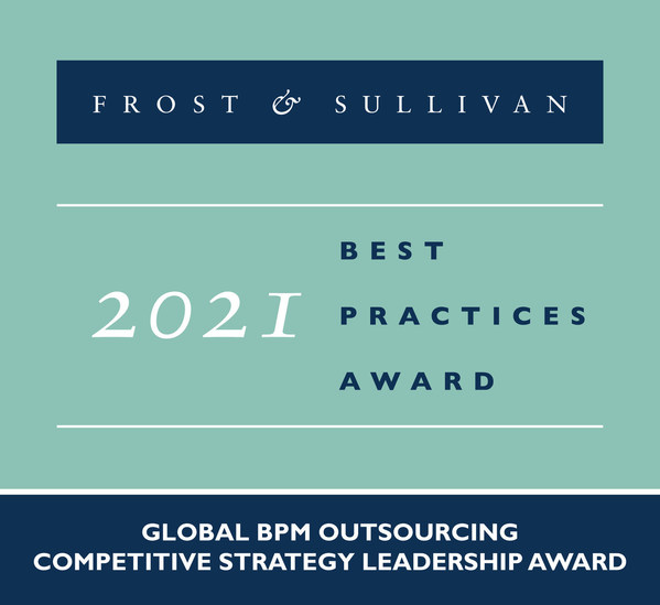 2021 Global BPM Outsourcing Competitive Strategy Leadership Award