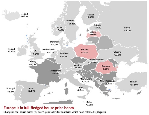 Unprecedented global house price boom - Global Property Guide's latest report.
