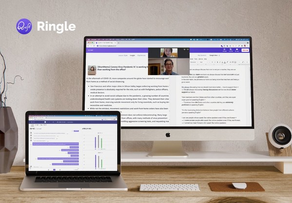 Ringle -- The New Standard in Online English Learning -- 1:1 Video Call English tutoring designed by Stanford MBA graduates’ exceptional lessons from top university graduates