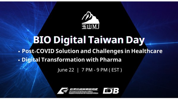 BIO Digital Taiwan Day will be held on June 22