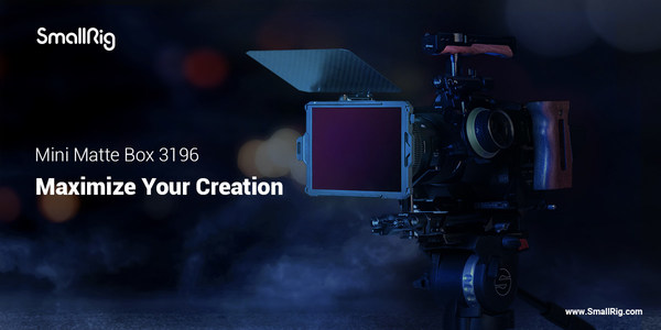 Introducing SmallRig Mini Matte Box 3196, designs to hold multiple rectangular filters and one screw-on circular filter to make your video with cinematic look.