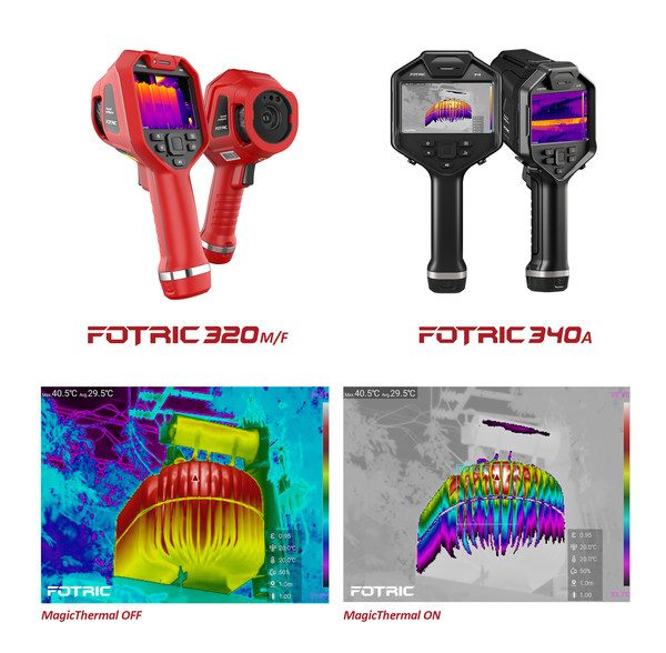 Fotric introduces the 320M/F and 340A handheld thermal camera