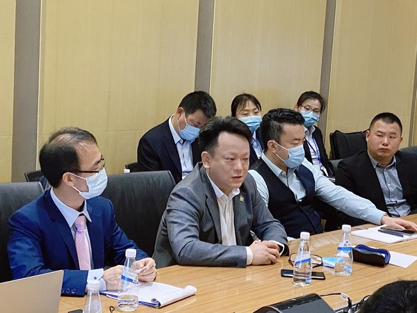 SGS知识与管理服务事业群中国区总经理辛斌在京东方物业“服务标准体系建立”项目结项会议上发言