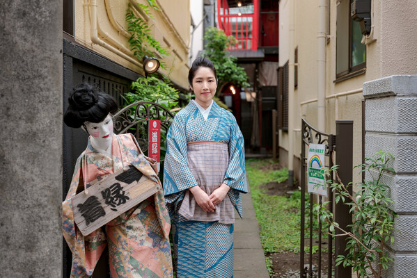 Mai Odashima, owner of kimono store KIEN