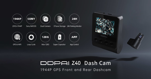 DDPAI Z40 Dashcam Features V2