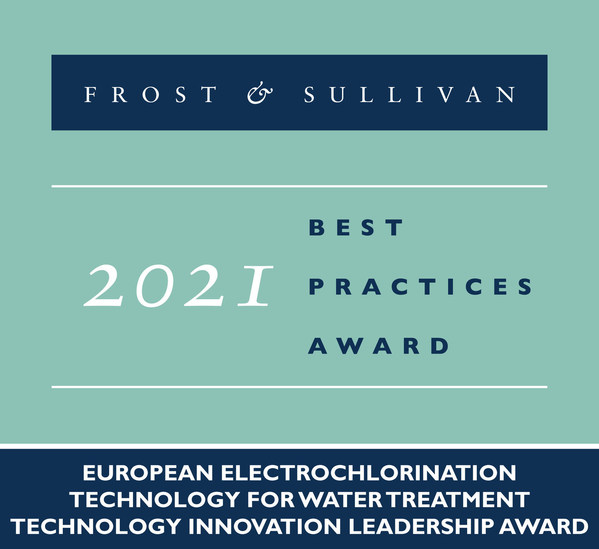 Permascand Applauded by Frost & Sullivan for its Flagship PermaChlor® Electrochlorination Water Disinfection Technology