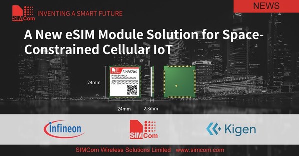 A new eSIM Module solution for Space-Constrained Cellular IoT