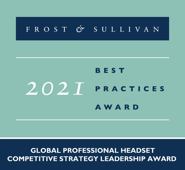 2021 Global Professional Headset Competitive Strategy Leadership Award