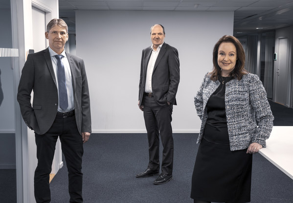 LKABの社長兼CEOである Jan Mostrom，SSABの社長兼CEOである Martin Lindqvist，Vattenfallの社長兼CEOである Anna Borg