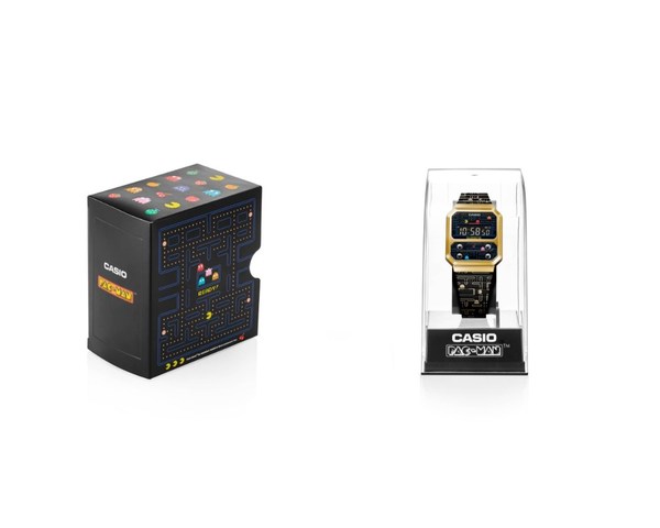 Casio to Release PAC-MAN Collaboration Model with Fun, Retro Styling in a Digital Watch