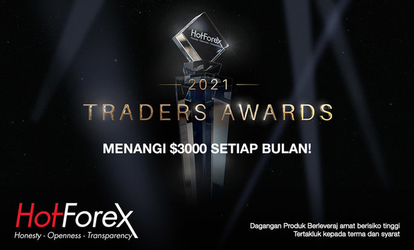 HotForex meningkatkan wang hadiah untuk Traders Awards!