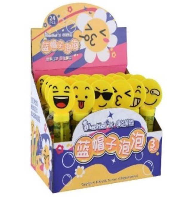 Blue Hat and QQ jointly developed the QQ Emoji Bubble Sticks. Source: Blue Hat Interactive Entertainment