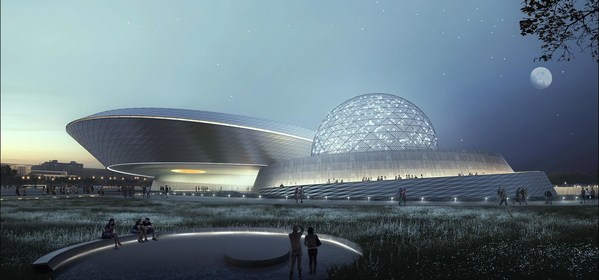 COSM COMPANIES EVANS & SUTHERLAND & SPITZ, INC. HELP POWER EXPERIENCE AT THE NEW SHANGHAI ASTRONOMY MUSEUM WITH INDUSTRY LEADING TECHNOLOGY, DESIGN, AND ENGINEERING EXPERTISE Photo courtesy of Ennead Architects