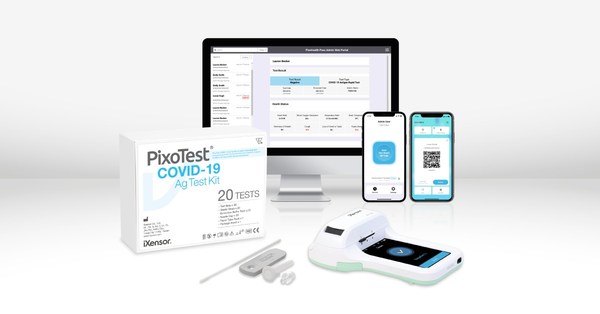 iXensor Levels Up PixoTest Covid-19 Ag Test With The Launch Of PixoHealth Data Management Platform As The Security Solution For The New Normalcy