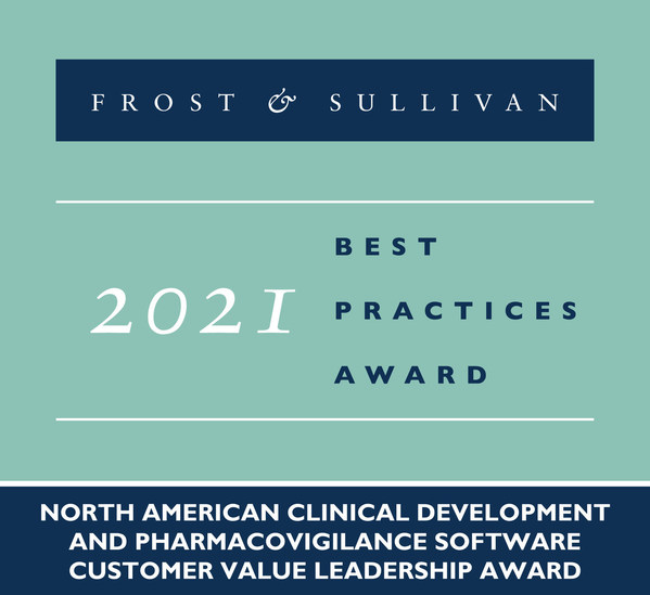 2021 North American Clinical Development and Pharmacovigilance Software Customer Value Leadership Award