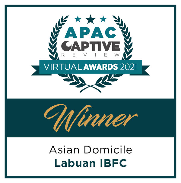 Labuan IBFC awarded Best Asian Captive Domicile 2021