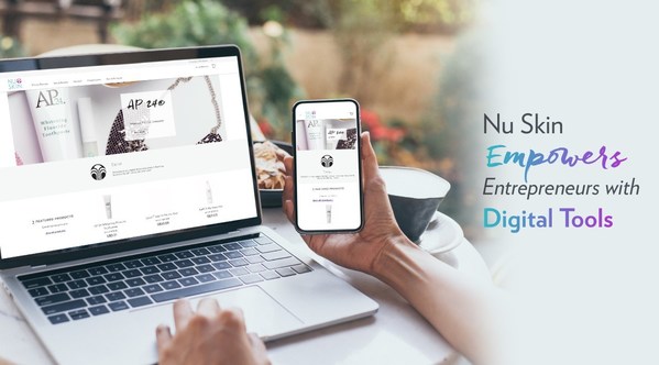 Nu Skin giúp doanh nghiệp tiếp cận khách hàng mới thông qua việc cải tiến các công cụ kỹ thuật số