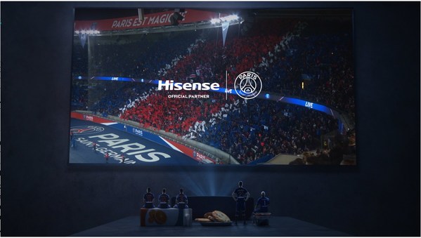 Hisense Official Partner Paris Saint-Germain