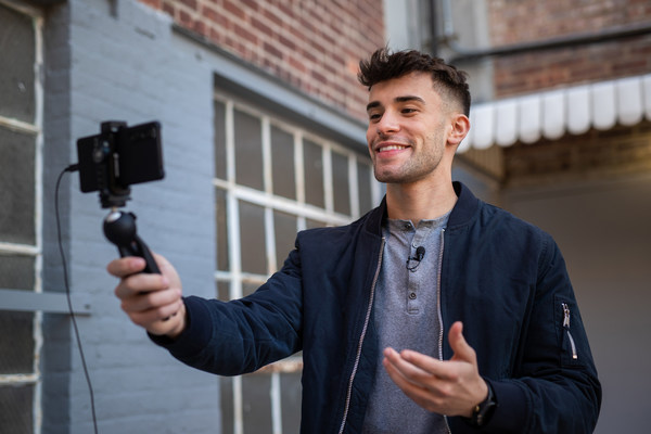 Sennheiser new product XS Lav mics providing a simple and effective audio solution for vloggers and podcasters