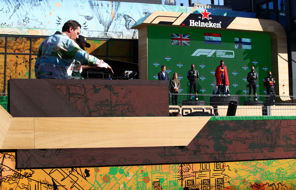 Heineken(R) and TIESTO celebrate the return of Formula 1(R) to Zandvoort, with a unique performance live streamed directly from the track from the F1 Heineken Dutch Grand Prix