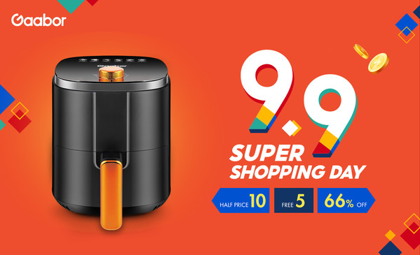Gaabor Offers Multiple Gifts in the Shopee 9.9 Super Shopping Day