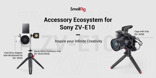 SmallRig introduces the latest accessory ecosystem for the Sony ZV-E10 camera