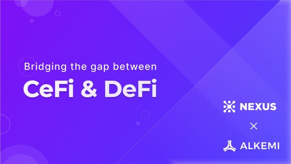 Nexus Markets and Alkemi Networks partnership is expanding to bridge the gap between CeFi & DeFi. Nexus will now be a CeFi on-ramp for users to invest in Alkemi Networks DeFi lending pools.