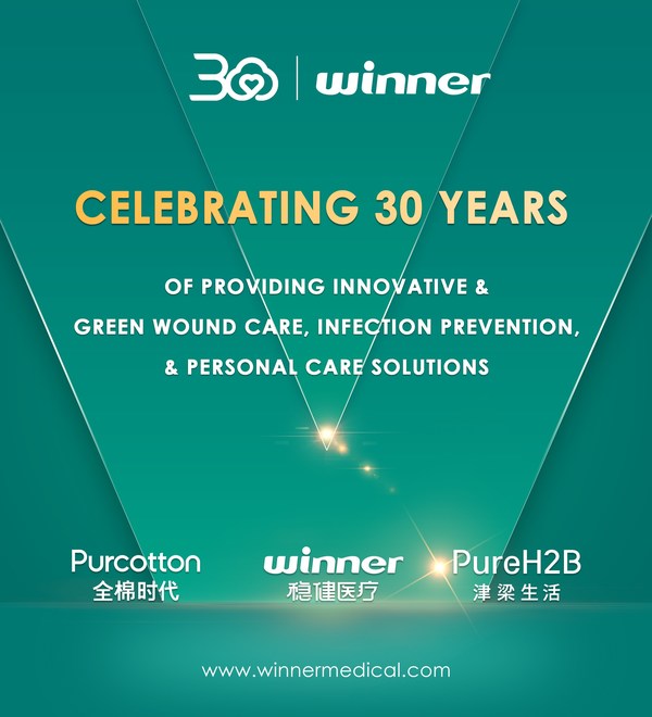 Winner Medical喜迎30周年庆，持续关注可持续发展