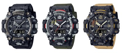 Casio發布首款使用鍛造碳纖維的G-SHOCK MUDMASTER-美通社PR-Newswire