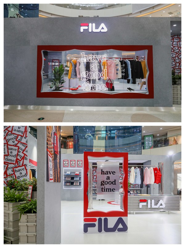 FILA x have a good time限时花店