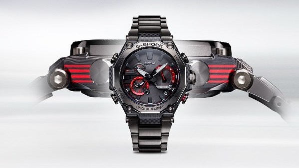 卡西歐發佈採用全新外觀設計的新款MT-G系列手錶，以多層碳材料打造的表圈為特色