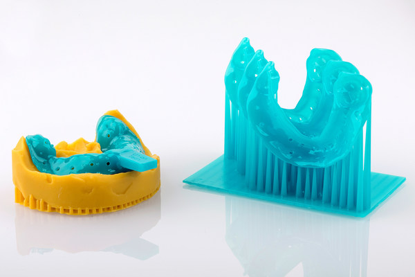 DLP3D打印出的牙模