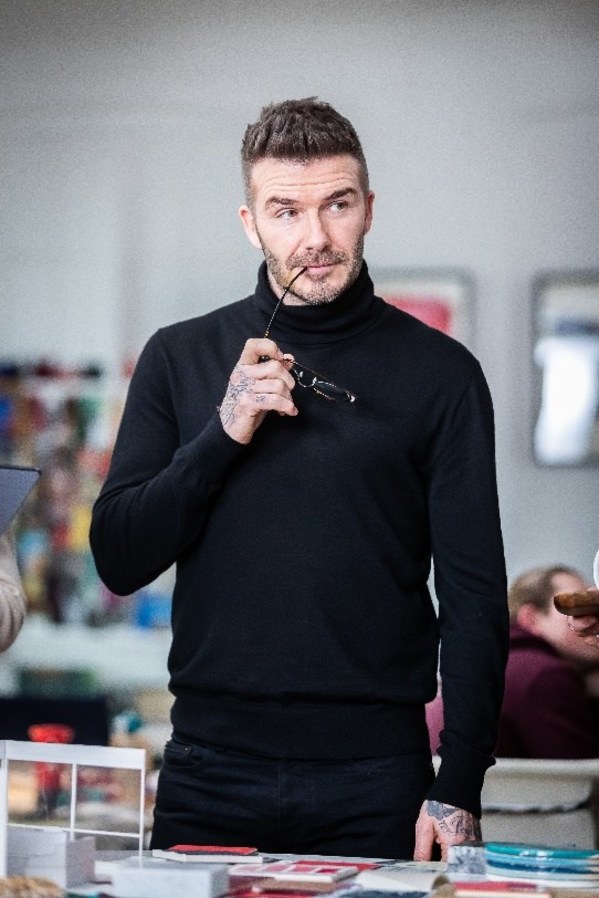 For Suites by David Beckham, the British star drew on his favourite design and style elements, as well as references to his interests and sporting career.