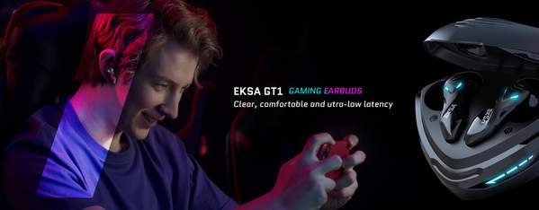 EKSA Announces The Release Of GT1 Cobra True Wireless Gaming Earbuds