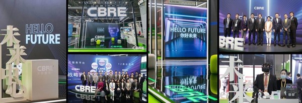 2020年，CBRE以“未来中心”为主题，携 “战略+”全方位战略顾问服务和获奖地产科技产品等多项国内首发项目首次亮相第三届进博会。