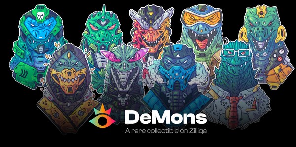 DeMons: A rare collectible on Zilliqa
