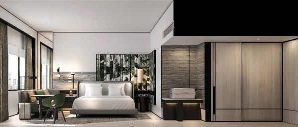 ゲストルーム － デジタル・キーが有効なボタニカルデザインの客室1080室は「庭園の中の都市」シンガポールへのオマージュ