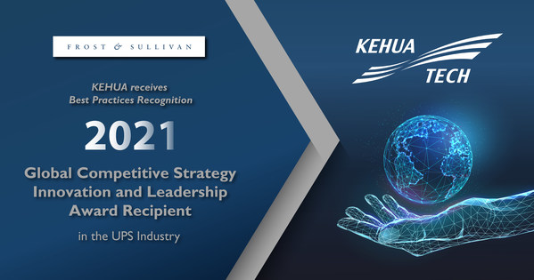 Kehua Received 2021 Global UPS Competitive Strategy Innovation and Leadership Award from Frost & Sullivan