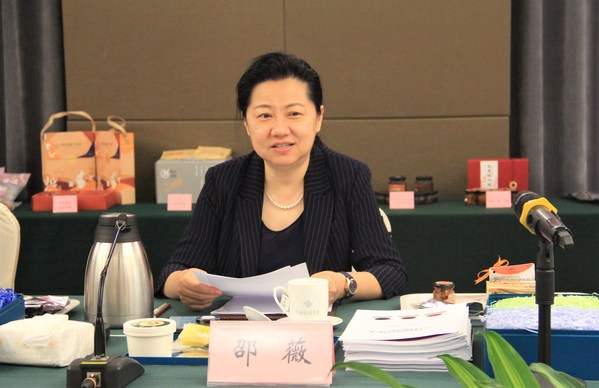 中国食品科学技术学会副理事长邵薇为评审会议总结