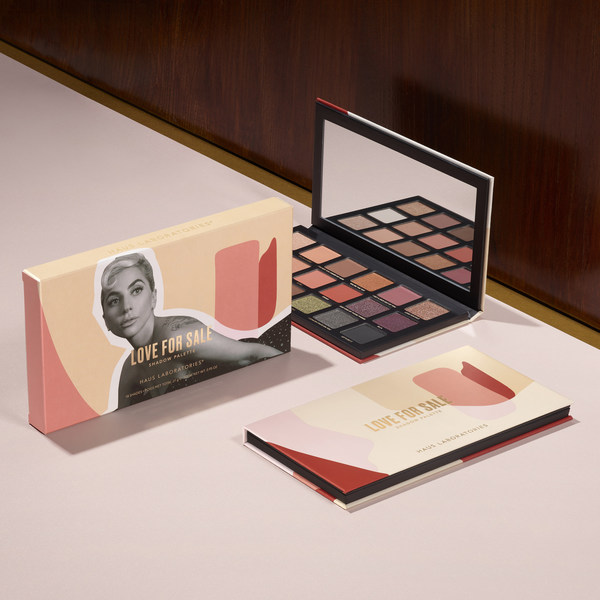 Haus Laboratories Makeup By Lady Gaga Unveils Love For Sale Shadow Palette - New High-Performance Formulas That Deliver True To Pan Color And Pay Homage To A Special Friendship, A Jazz Duet Album, And A Classic Glam Era
