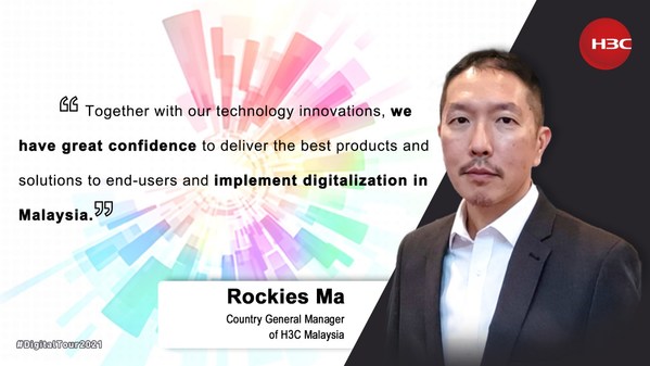 Rockies Ma, General Manager of H3C Malaysia