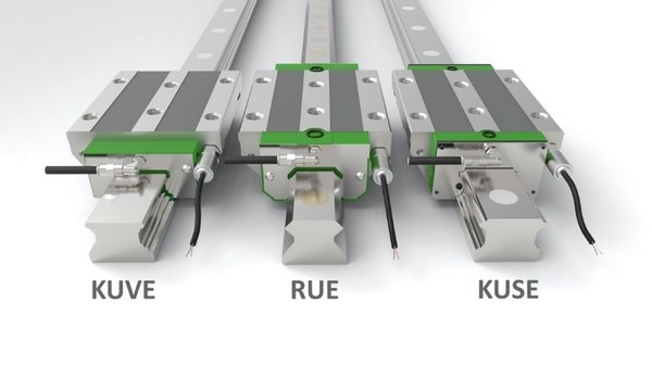 舍弗勒DuraSense可作为KUVE、RUE和KUSE系列直线导轨系统的选件。