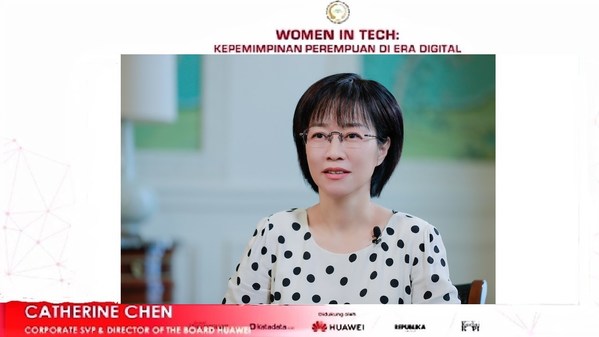 Catherine Chen, Huawei President of the Public Affairs and Communications Dept
