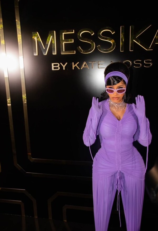 Cardi B at Messika by Kate Moss