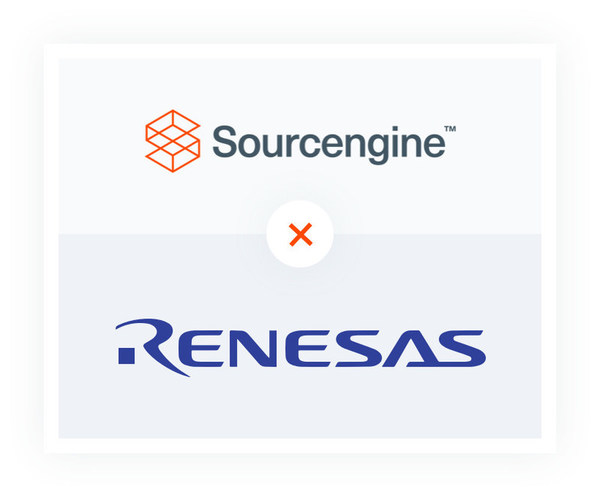 Sourcengine to expand mass market access to Renesas' extensive portfolio using transformative online platform