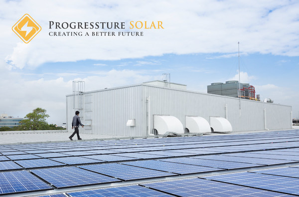 One of Progressture Solar's projects for an industrial building in Shah Alam