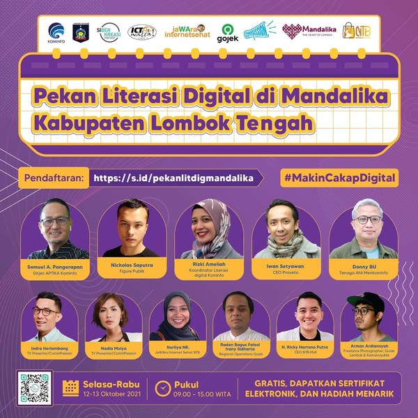 Mandalika Digital Literacy Week: Indonesian government aims to tackle hoaxes and scale up MSMEs