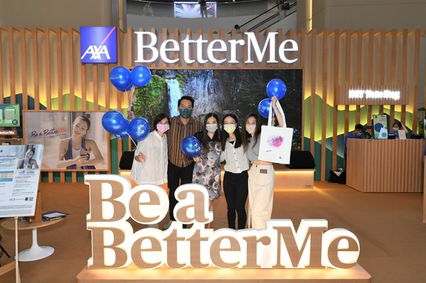 The AXA BetterMe Weekend was held at Hysan Place for four days, aiming to raise the awareness of mental health.