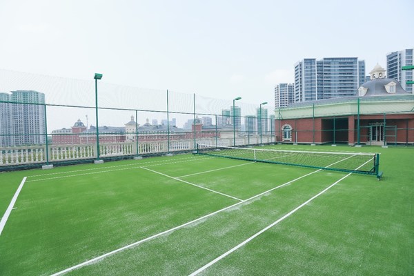杭州惠灵顿外籍人员子女学校屋顶网球场