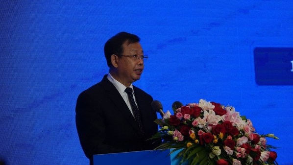 広西チワン族自治区政府のLi Bin副議長がフォーラムで演説